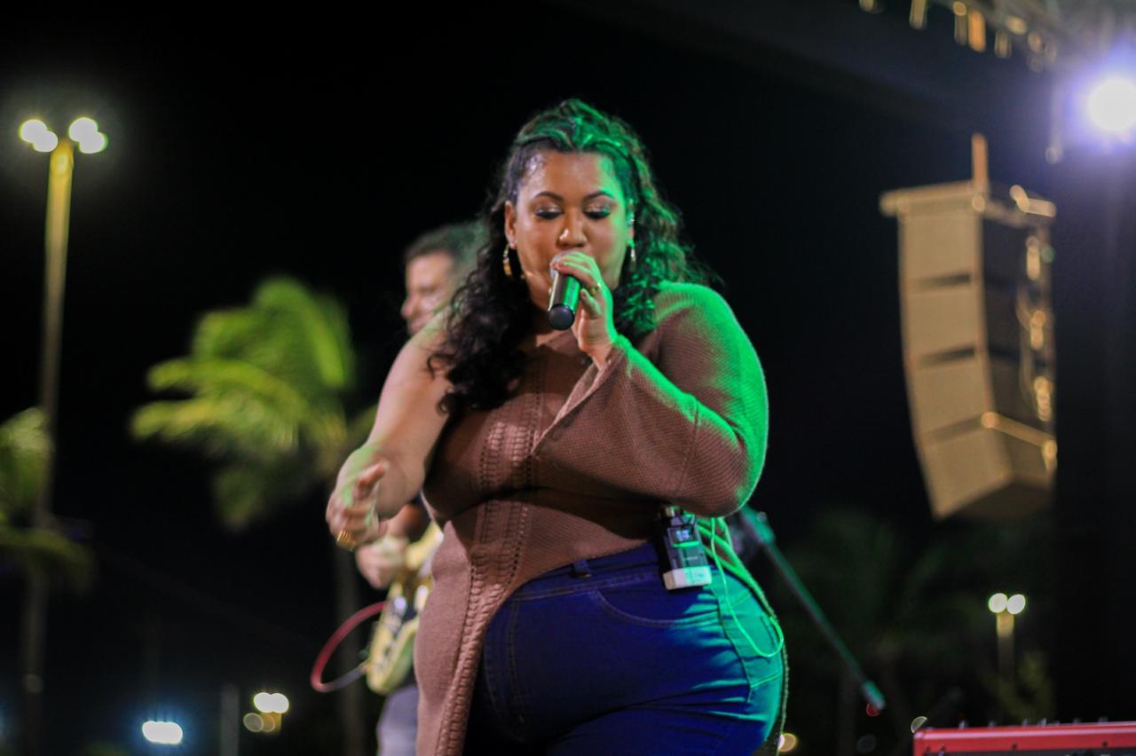 Eli Campos no palco